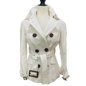 Banana Republic Cream Trench Coat
